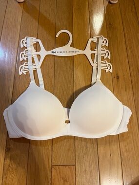 NWT Rebecca Minkoff white light push up bra